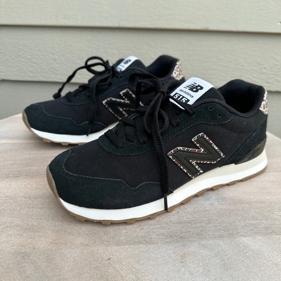 New Balance 515 Women's Size 7 Sneakers Black Brown Classic Retro Shoes WL515SB3 - Picture 3 of 12